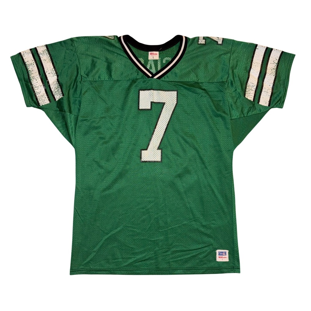 Vintage Wilson Boomer Esiason New York Jets Jersey Green Mens Large NFL 7 USA